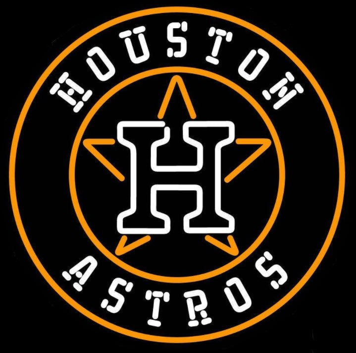 Houston Astros Neon Sign