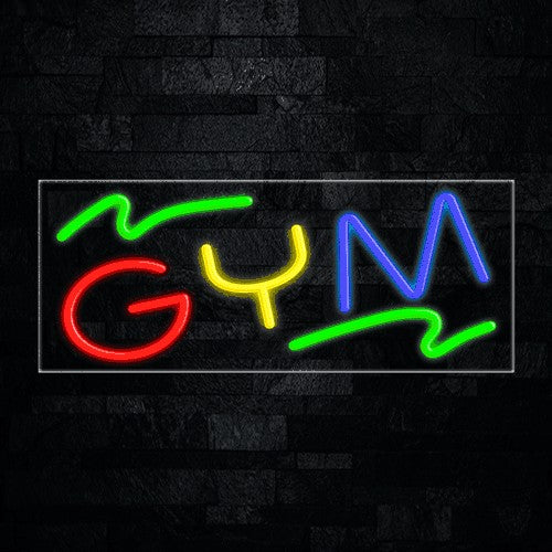 Gym Flex-Led Sign