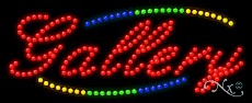 Gallery LED Sign