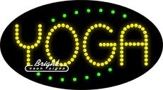 Yoga LED Sign