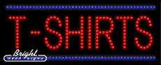 T-Shirts LED Sign
