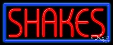 Shakes Business Neon Sign