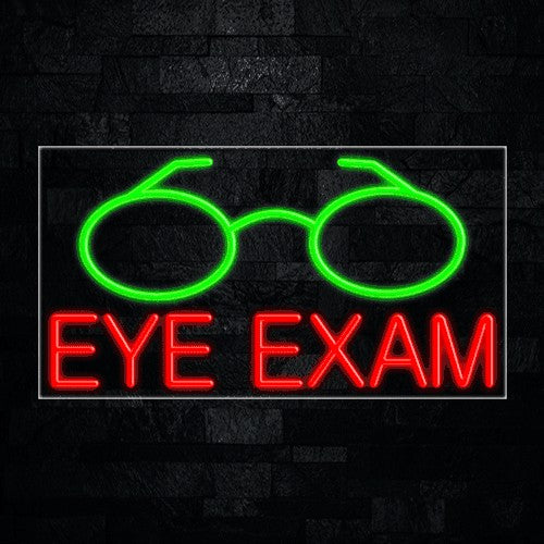 Eye Exam Flex-Led Sign