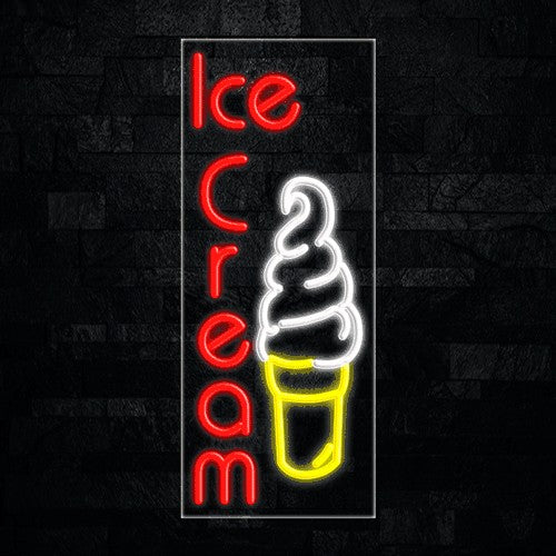 Ice Cream Flex-Led Sign