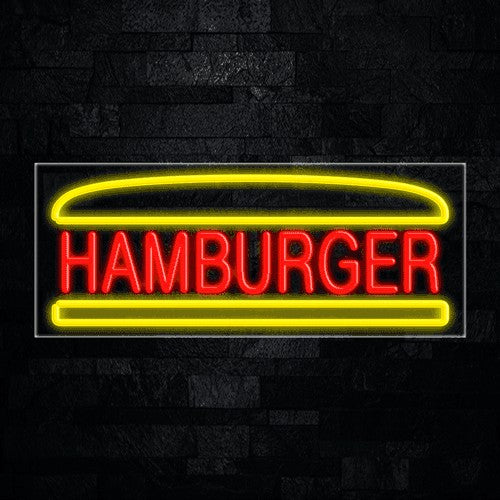 Hamburger, Logo Flex-Led Sign