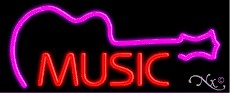Musical Neon Sign