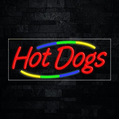 Hot Dogs Flex-Led Sign