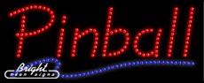 Pinball LED Sign