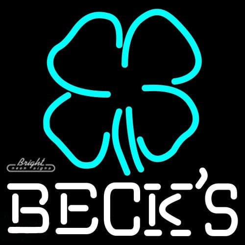 Becks Clover Neon Sign
