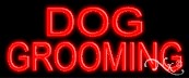 Dog Grooming Economic Neon Sign
