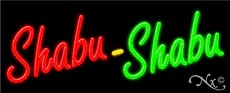 Shabu Shabu Business Neon Sign
