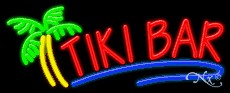 Tiki Bar Business Neon Sign