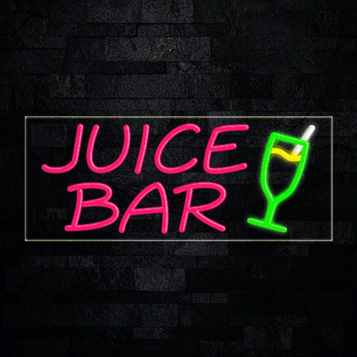 Juice Bar, Logo Flex-Led Sign