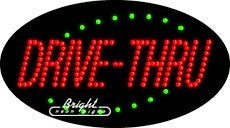 Drive-Thru LED Sign