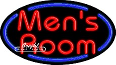 Men's Room Neon Sign