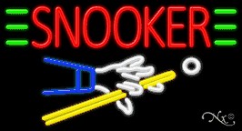 Snooker Business Neon Sign