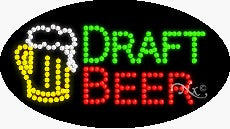 Draft Beer LED Sign