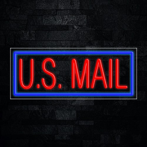 U.S. Mail Flex-Led Sign