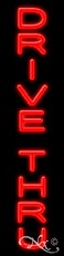 Drive Thru Economic Neon Sign