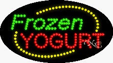 Frozen Yogurt2 LED Sign