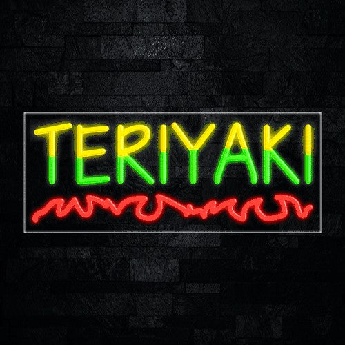 Teriyaki Flex-Led Sign