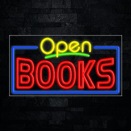 Books Flex-Led Sign