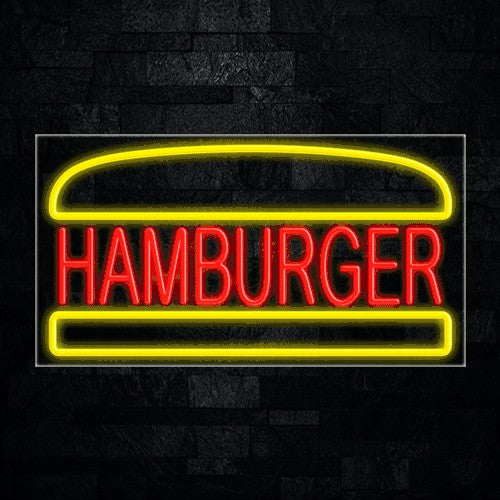 Hamburger Flex-Led Sign