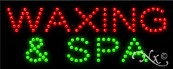 Waxing & Spa LED Sign