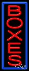 Boxes Business Neon Sign