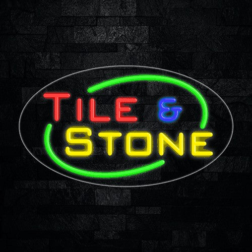 Tile & Stone Flex-Led Sign