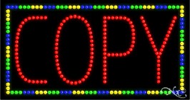 Copy LED Sign