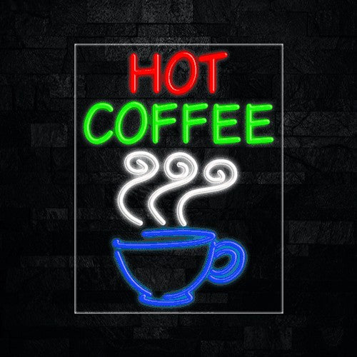 Hot Coffee Flex-Led Sign
