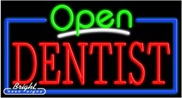Dentist Open Neon Sign
