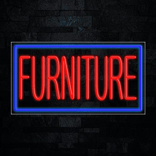 Furniture Flex-Led Sign
