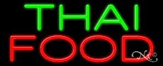Thai Food Business Neon Sign