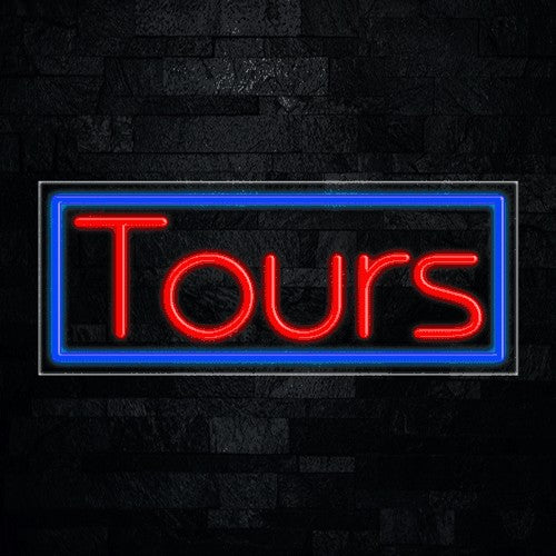 Tours Flex-Led Sign
