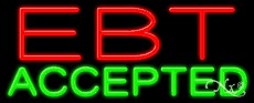 EBT Accepted Business Neon Sign