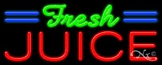 Fresh Juice Business Neon Sign