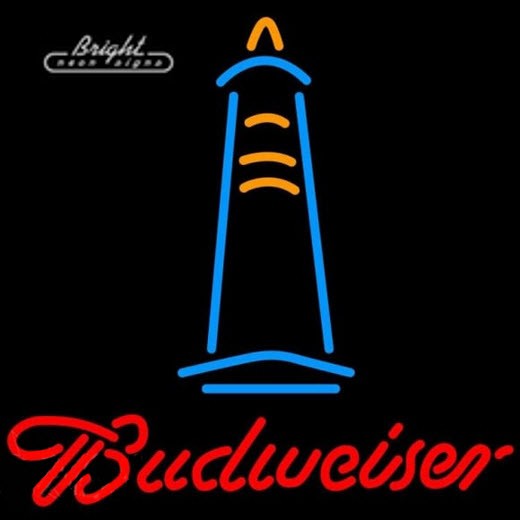 Budweiser Lighthouse Neon Sign