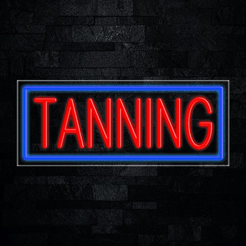 Tanning Flex-Led Sign