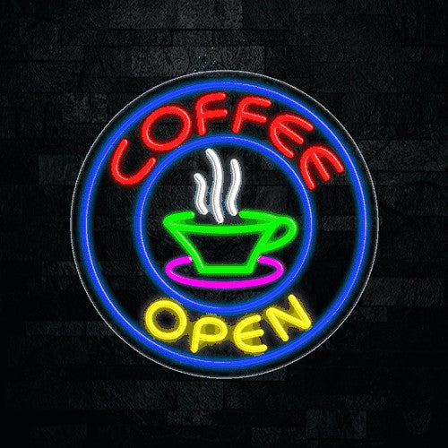Coffee Flex-Led Sign