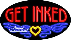 Get Inked Neon Sign