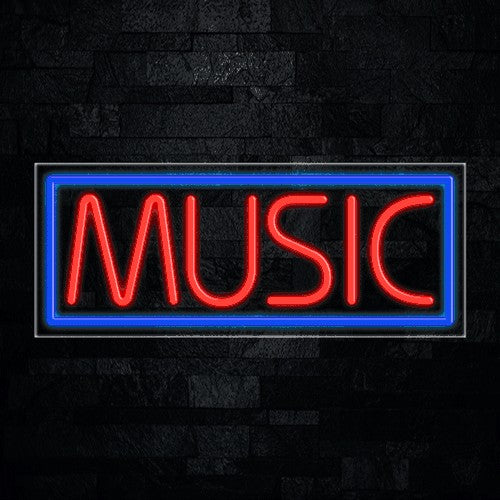 Music Flex-Led Sign
