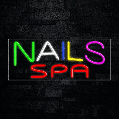 Nails Spa Flex-Led Sign