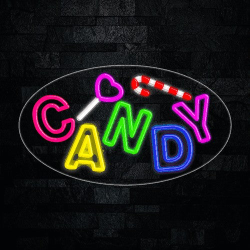 Candy Flex-Led Sign