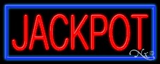 Jackpot Business Neon Sign