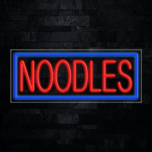 Noodles Flex-Led Sign