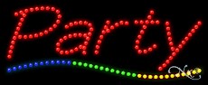 Party LED Sign