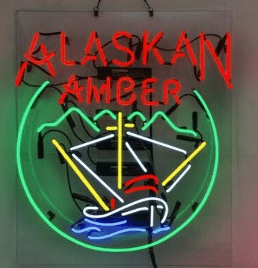 Alaskan Amber Neon Sign