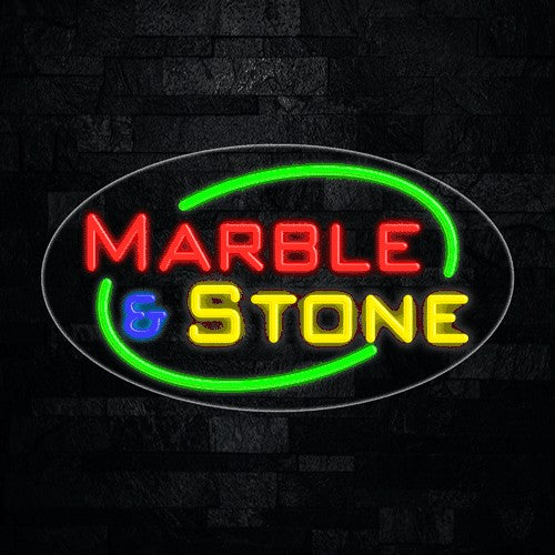 Marble & Stone Flex-Led Sign